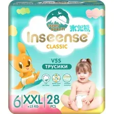 Трусики-подгузники Inseense Classic V5S XXL 15+ кг InsCV5SXXL28Emer (28 шт)