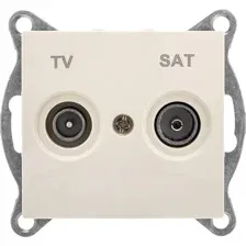 Розетка Gusi Electric Bravo С10TS1-003 (бежевый)
