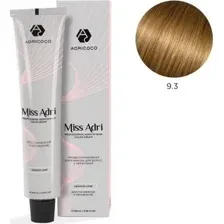 Крем-краска Adricoco Miss Adri 9.3 (100мл, очень светлый блонд золотистый)