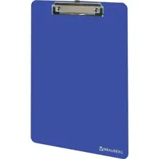 Планшет с зажимом BRAUBERG 226823 (синий)