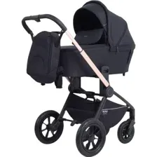 Коляска MOWbaby Zoom air 3в1, MB087, gold black