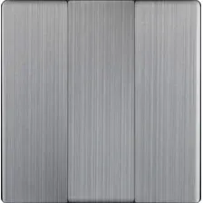 Клавиша для выключателя Werkel WL02-SW-3G-CP (глянцевый никель)
