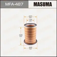 Фильтр воздушный MASUMA MFA487