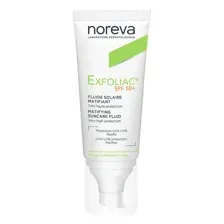 NOREVA ЭКСФОЛИАК Солнцезащитная матирующая эмульсия SPF 50+ , 40 мл