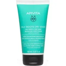 Кондиционер для волос Apivita Oily Roots & Dry Ends  (150мл)
