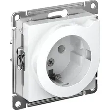 Розетка Systeme Electric AtlasDesign ATN000147 (белый)
