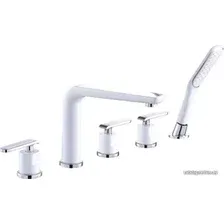 Смеситель Ganzer Haiger GZ 52031F (белый/хром)