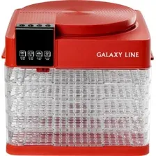 Сушилка для овощей и фруктов Galaxy GL 2630, красный