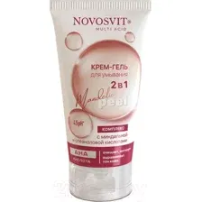 Гель для умывания Novosvit 2в1 С Миндальной и Олеаноловой кислотами (130мл)