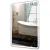 Зеркало Пекам Marta 1 60x90 / marta1-60x90dpcl (с подсветкой, сенсором на взмах руки, подогревом и часами)