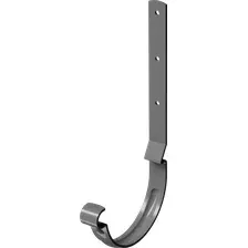 Кровля Docke Stal Premium Карнизный крюк длинный D125 (графит 7024)