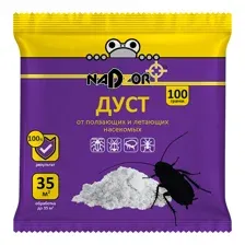 Дуст от ползающих насекомых, 100 г, Nadzor