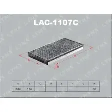 Салонный фильтр LynxAuto LAC1107C