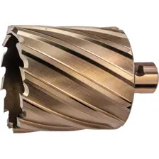 Корончатое сверло LENZ из быстрорежущей стали 56×55 мм, W19 + Nitto. LZHM-056