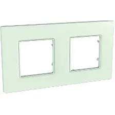 Рамка Schneider Electric Unica MGU2.704.17 (зеленый)