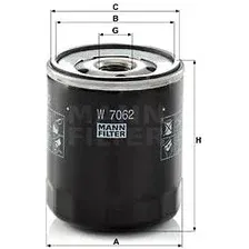 Масляный фильтр MANN-filter W7062