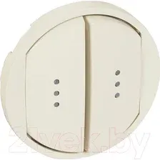 Панель выключателя Legrand Celiane 66211 с индикацией (слоновая кость)