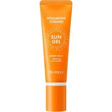 Гель солнцезащитный Deoproce Hyaluronic Cooling Sun Gel SPF50+ PA+++ (50мл)
