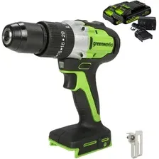 Ударная дрель-шуруповерт Greenworks GD24DD60 3704107CUC