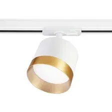 Трековый светильник Ambrella light GL5361 WH/GD (белый/золото)