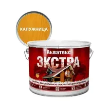 Пропитка защитно-декоративная АКВАТЕКС Экстра калужница 9 л