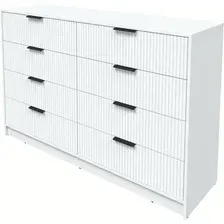 Комод Интерлиния Концепт Лайн КТ-К157 (белый платинум/белый)