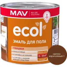Краска Ecol ПФ-266 2 кг (светло-коричневый)