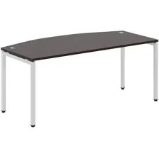Стол руководителя Xten-S XSET 189 Silver, дуб юкон