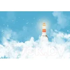 Фотообои листовые Vimala Маяк в небе (270x400)