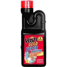 Средство для труб Vash Gold гранулированное Super гранулы 600 г