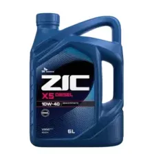 Моторное масло ZIC X5 Diesel 10W-40, 6л / 172660