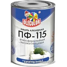 Эмаль Olecolor ПФ-115 универсальная 1.8 кг (голубой)