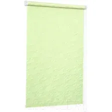 Рулонная штора Delfa Сантайм Жаккард Веда СРШ-01М 877 (43x170, салатовый)