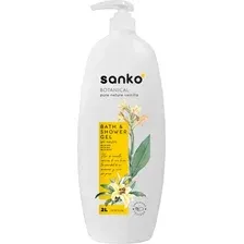Гель для душа Sanko Botanical Цветок Ванили (2л)