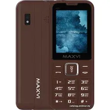 Мобильный телефон Maxvi K21 (коричневый)
