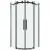 Душевой уголок Grossman Classic 90x90x195 301.K33.04.9090.21.00 (черный матовый/прозрачное стекло)
