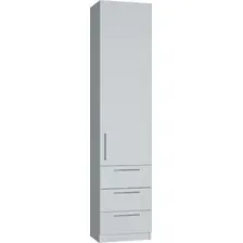 Шкаф-пенал Макс Стайл Falcon Fidji Egger 240x50x50 10C5050 (белый классический W960 ST7)