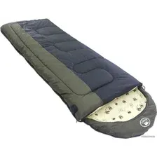 Спальный мешок BalMax Аляска Camping Plus -15 (правая молния, черный/хаки)