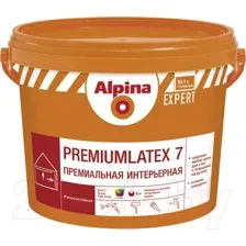 Краска Alpina Expert Premiumlatex 7. База 1 (10л)
