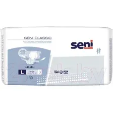 Подгузники для взрослых Seni Classic Large (30шт)
