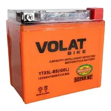 Мотоаккумулятор Volat 5Ah YTX5L-BS(iGEL) R
