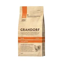 Сухой корм для кошек Grandorf Turkey Sterilised (2кг)