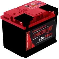 Автомобильный аккумулятор Unicorn Red 6СТ-60 о.п. (60 А·ч)