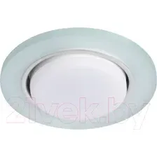 Точечный светильник ЭРА DK LD51 FR GX53 Б0057465 (белый матовый) 