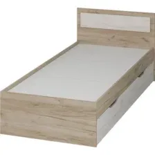 Кровать Тащи в дом Гармония КР608 90х200 (крафт серый/крафт белый)