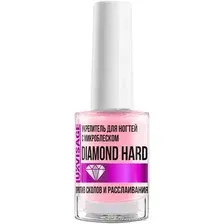 Укрепитель Lux Visage Diamond Hard с микроблеском против сколов и расслаивания 9 г