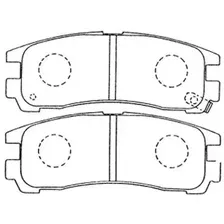 Комплект тормозных колодок, дисковый тормоз FIT FP0383