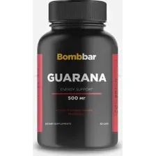 Предтренировочный комплекс Bombbar Guarana (60 капсул)