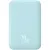 Внешний аккумулятор Baseus Magnetic Wireless PPCX020003 6000mAh (голубой)