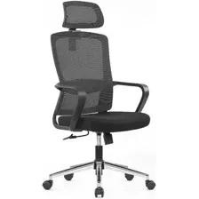 Кресло офисное SitZone U-060A (черный/хром)